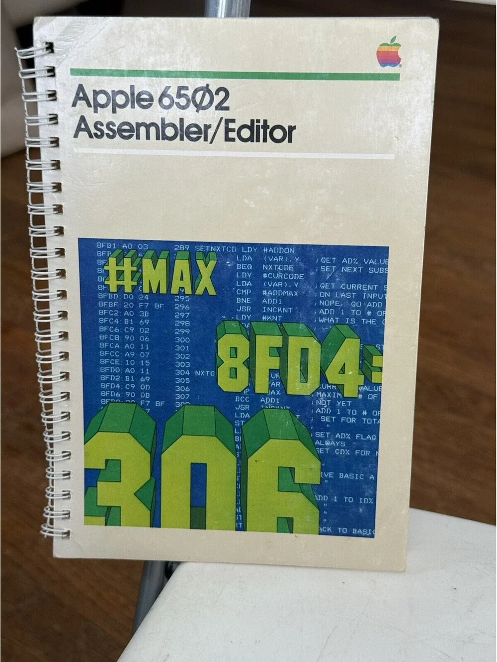 Vintage Apple II Manual Apple 6502 Assembler Editor